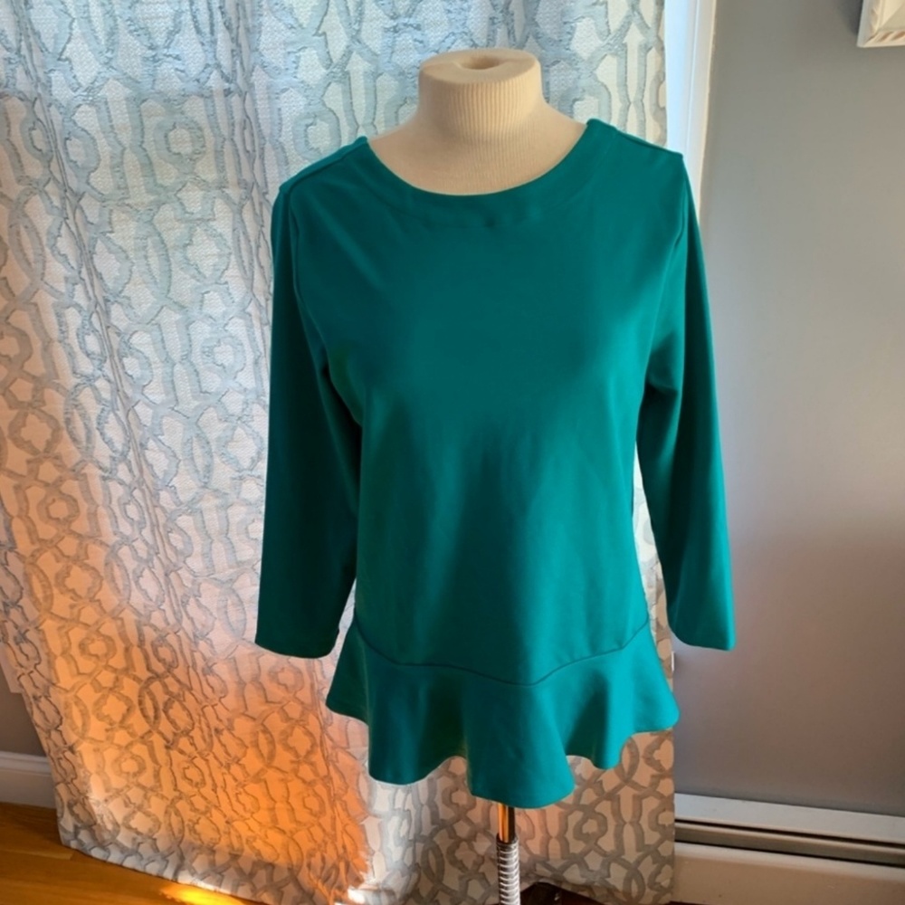 Lands End Peplum top
